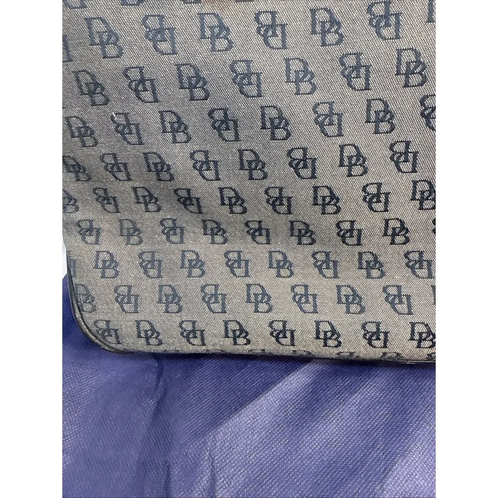 Authentic Dooney & Bourke Signature Monogram 2pc Satchel & Wallet Set